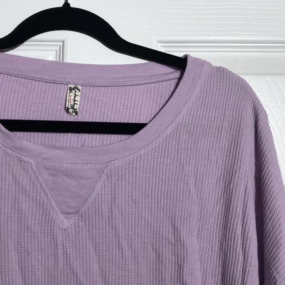 Free People Waffle Knit Tunic - Picture 3 of 4